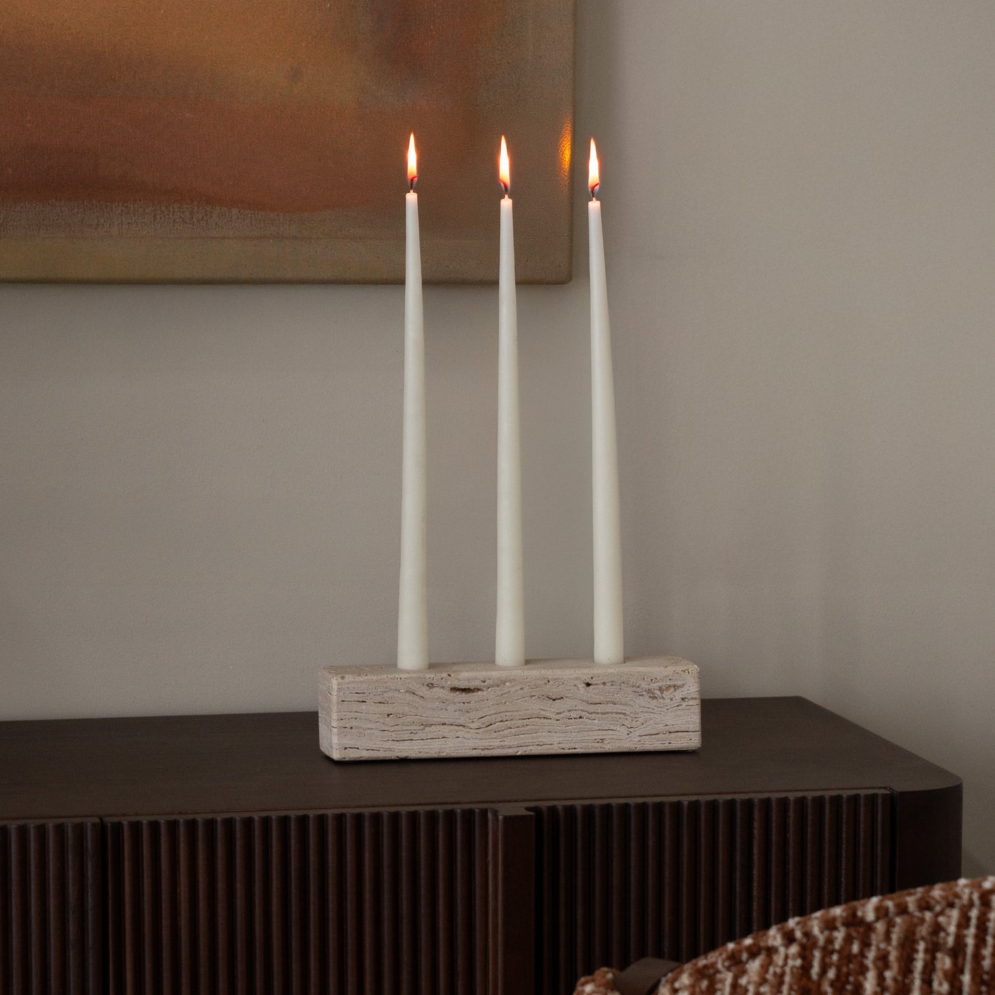 Marble Candle Holder