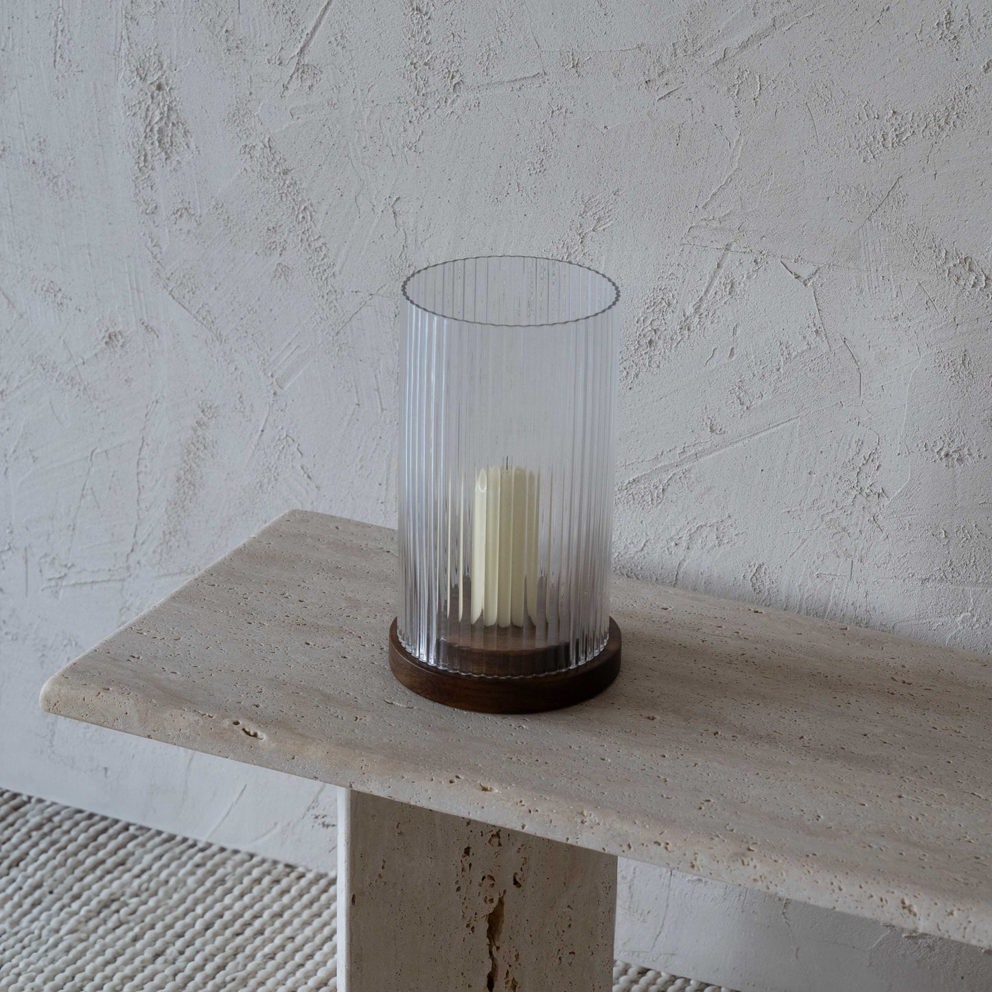 Glass Candle Holder