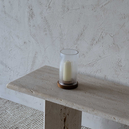 Glass Candle Holder