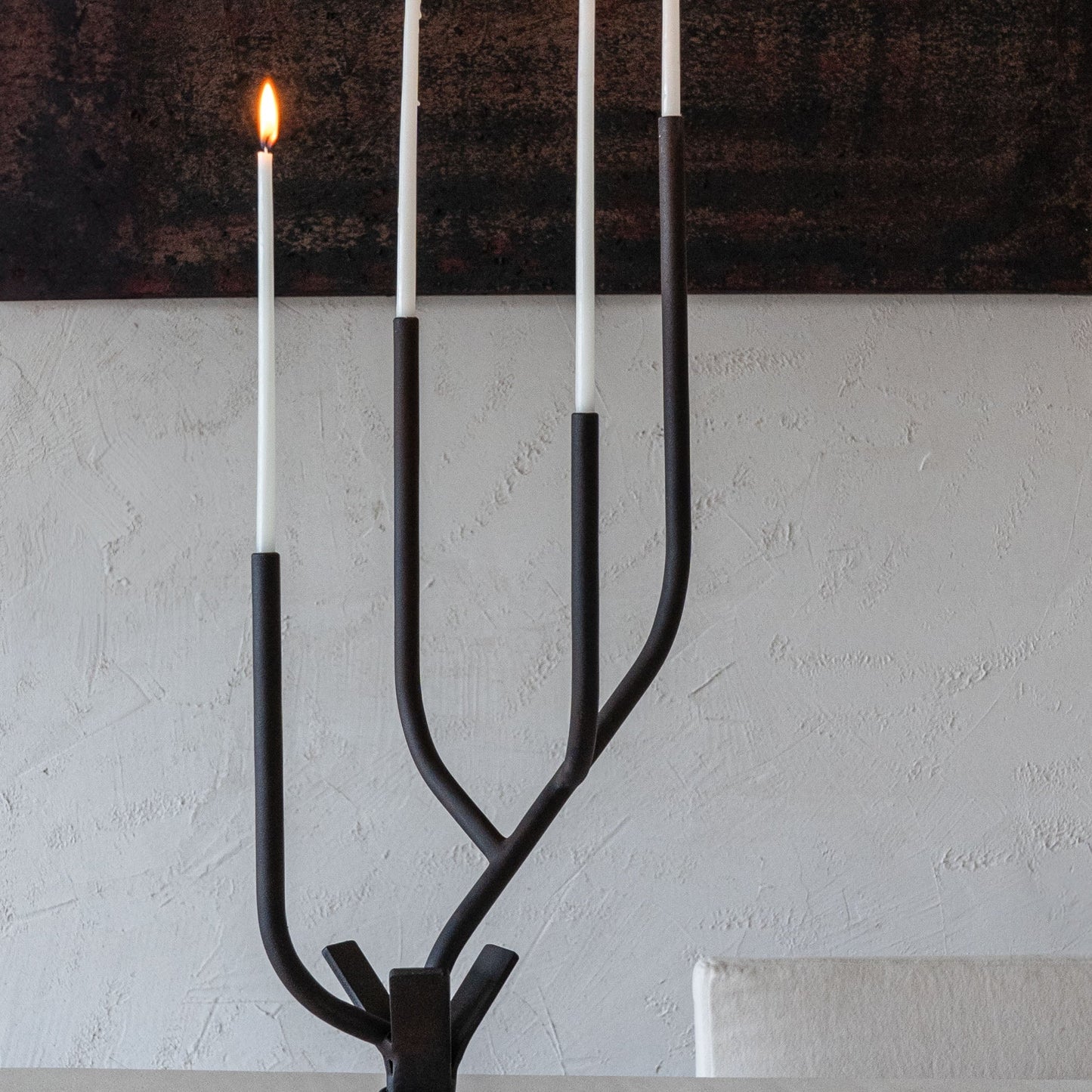 Classic Thin Steel Candle Holder