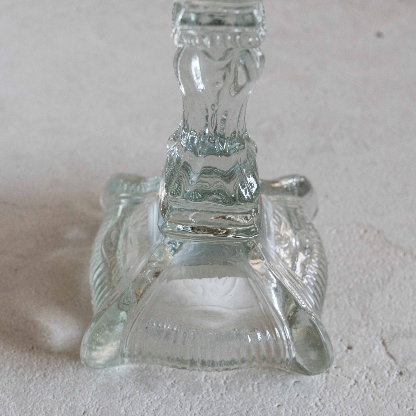 Classic Vintage Glass Candle Holder - SE-66342