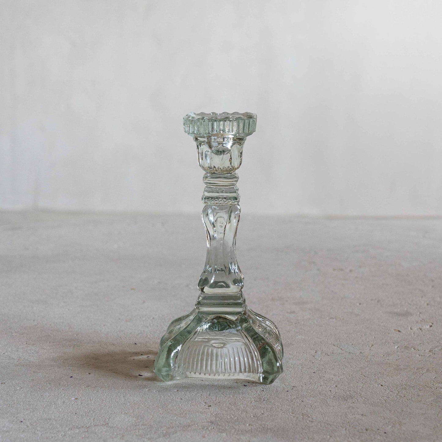 Classic Vintage Glass Candle Holder - SE-66342