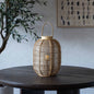 Classic Bamboo Candle Holder | Lantern with Glass