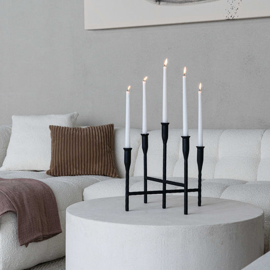 Silo Steel Candle Holder