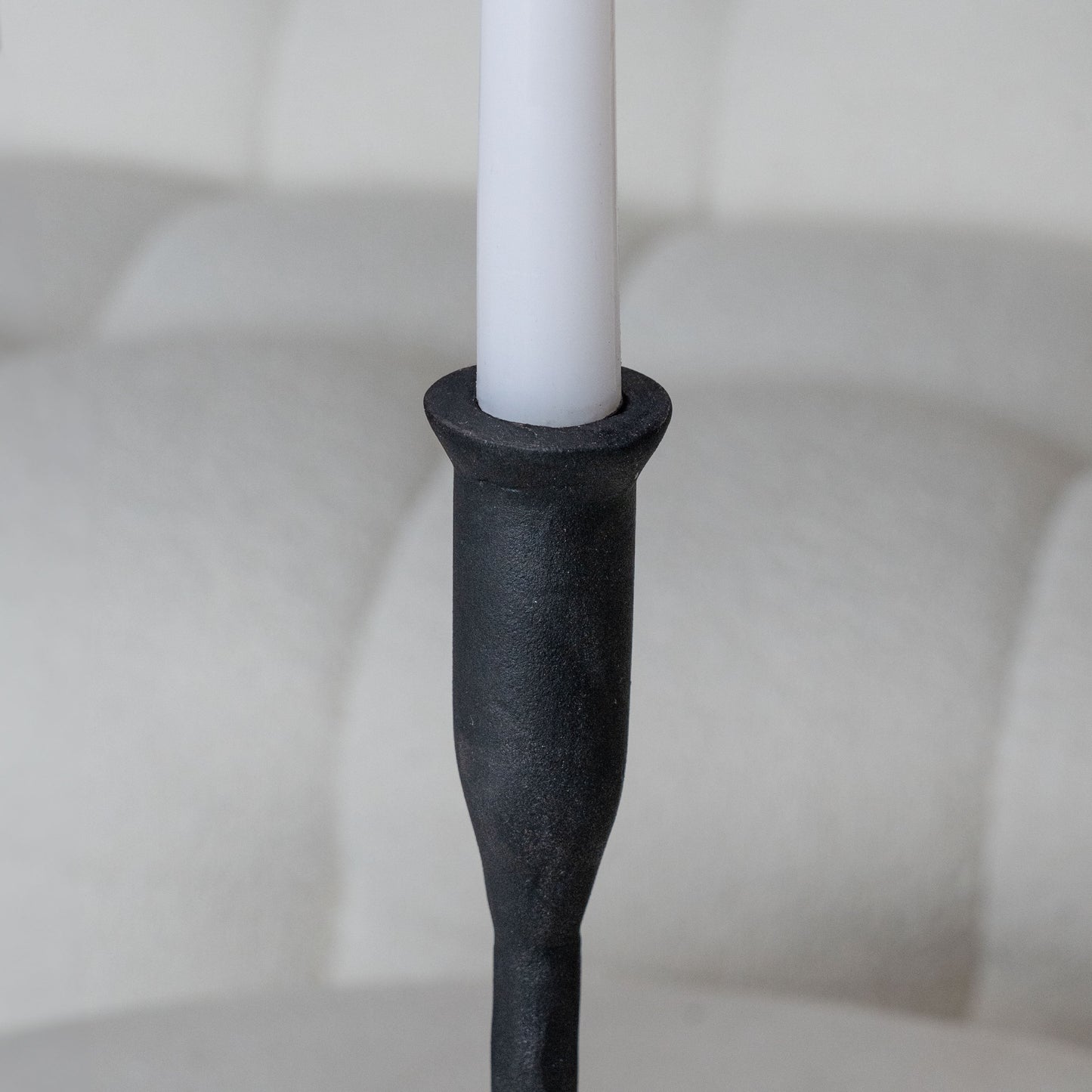 Silo Steel Candle Holder