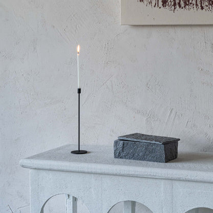 Thin Steel Candle Holder